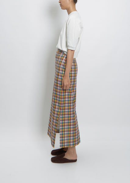 Giza Light Weight Double-Cloth Skirt – La Garçonne