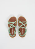 Strappy Mesh Sandals