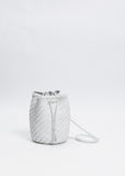 Pompom Double Jump Bag — White