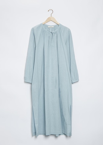 Peasant Dress — Light Blue