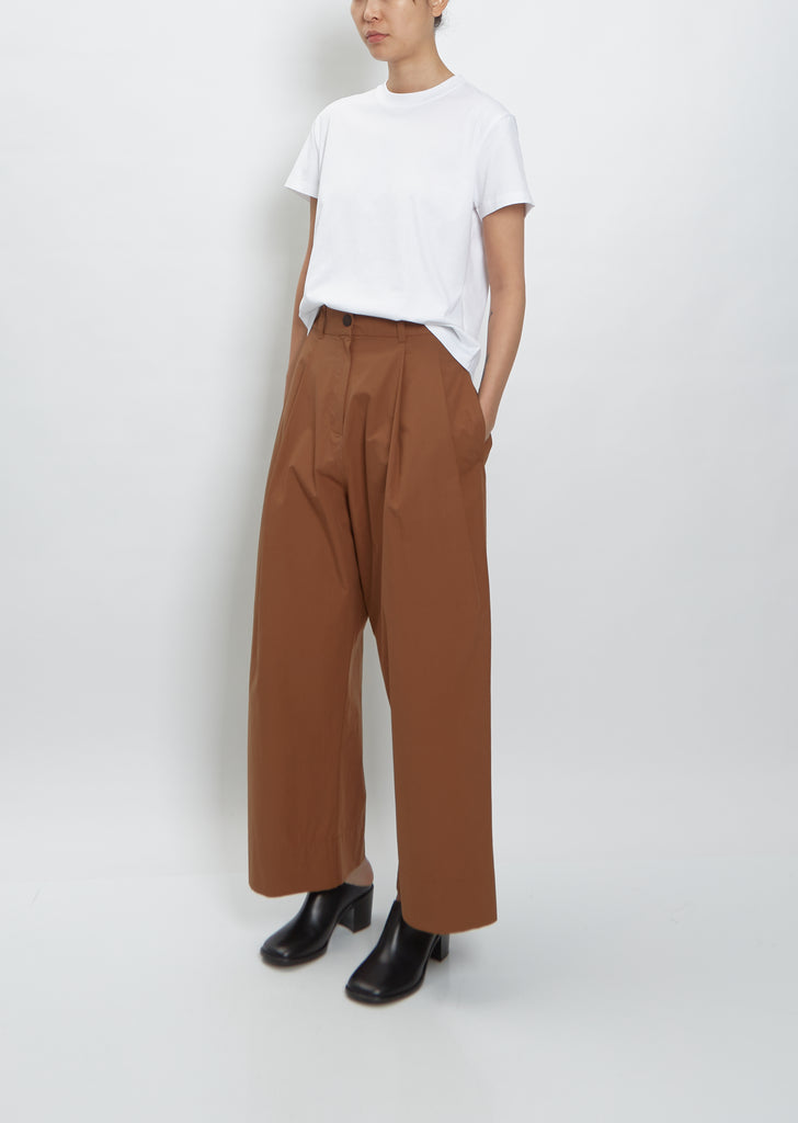 Marine Cotton T-Shirt — Off-White
