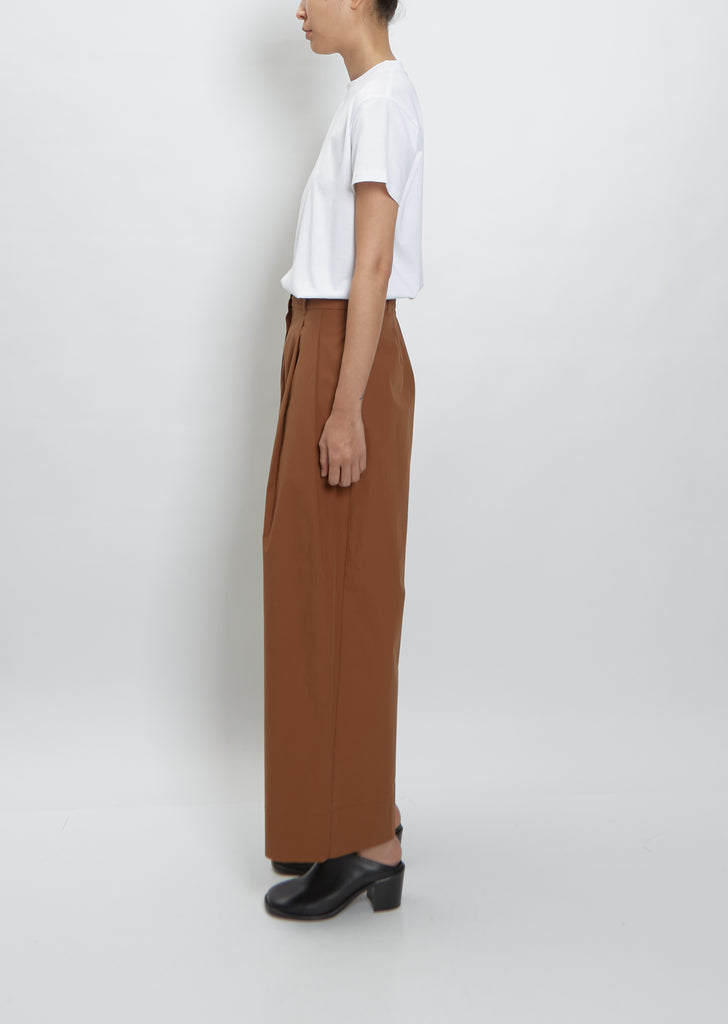 Marine Cotton T-Shirt — Off-White