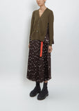 Polka Dots Knit Cardigan