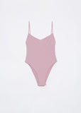 Ventiquattro V-neck One Piece — Rose