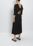Viscose Jersey Back Bow Dress