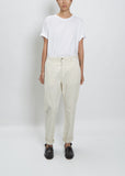 News Edit Trousers — Ivory