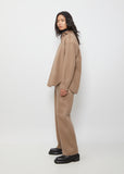 Wool Cashmere Shirt Jacket