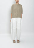 S/S Crewneck Cardigan