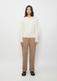 Silk Cashmere Crewneck Sweater