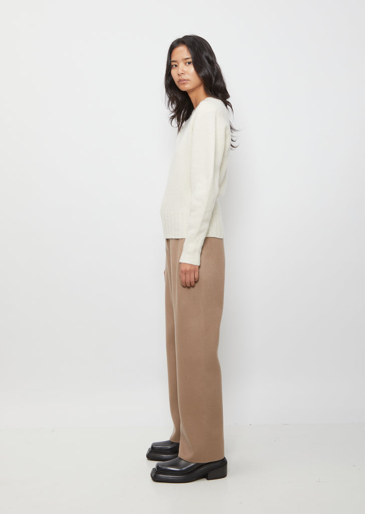 Silk Cashmere Crewneck Sweater