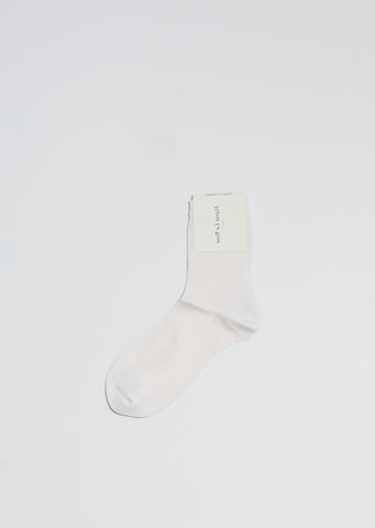 One Ankle Short Socks — Aurora
