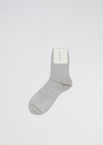 One Ankle Short Socks — Perlino