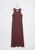 Flint Jersey Vest Dress — Oxblood