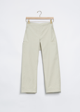 Romero Cotton Blend Trousers — Stone