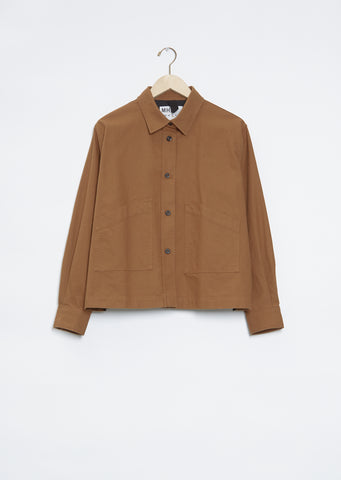Garden Overshirt — Tobacco