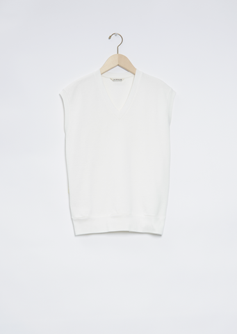 Light Flowy Sweat V-Neck Vest