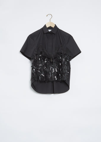 Spangle Embroidery Shirt