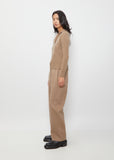 Polo Sweater — Brown