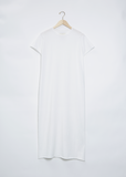 S/S Crewneck Dress — White
