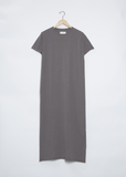 S/S Crewneck Dress — Slate