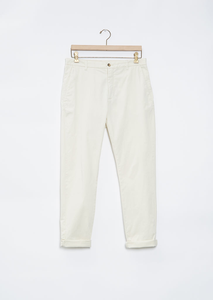 News Edit Trousers — Ivory