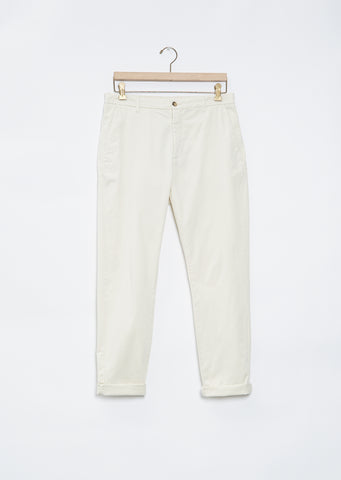 News Edit Trousers — Ivory