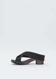 Mago Judo Sandal — All Black