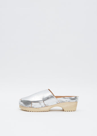 Metallic Donau Clog