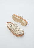 Net Panto Clog — Natural