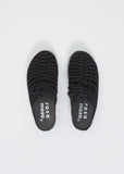 Net Panto Clog — Black