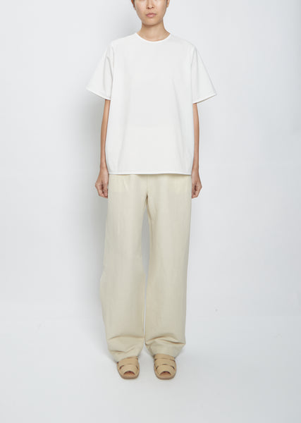 Oversized Poplin Tee – La Garçonne