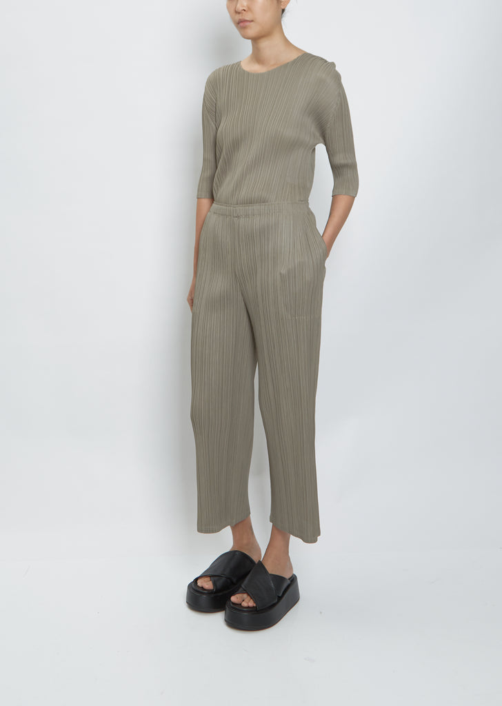 Sand Pleats Pants