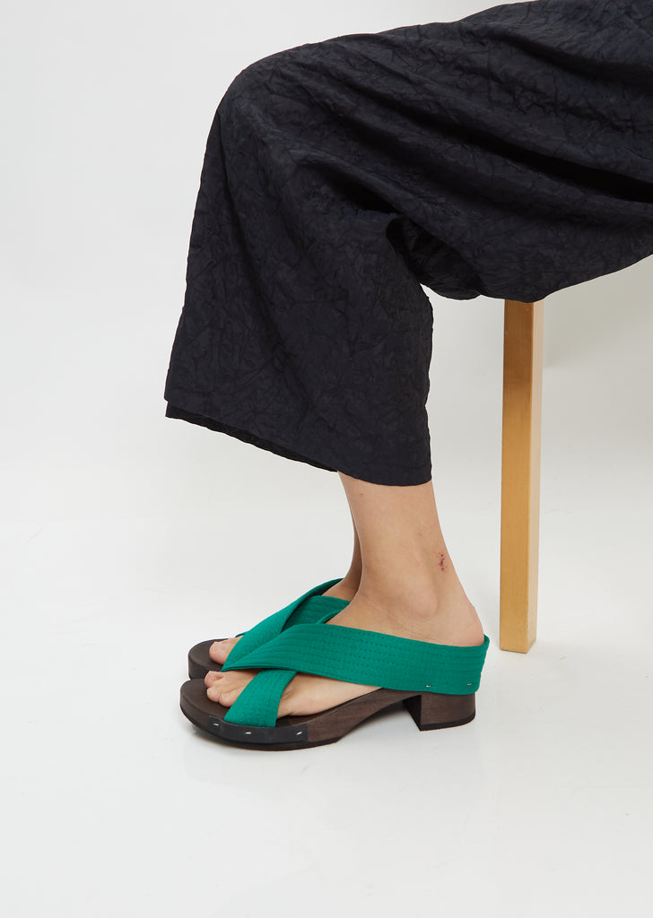 Mago Judo Sandal — Emerald