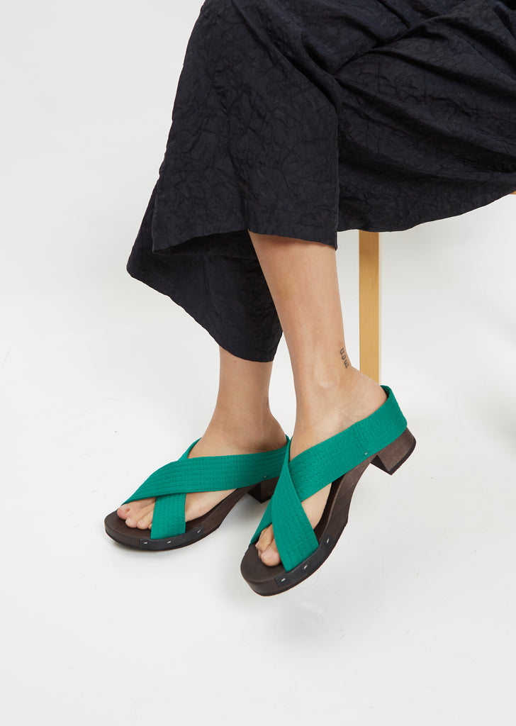 Mago Judo Sandal — Emerald