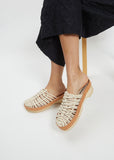 Net Panto Clog — Natural