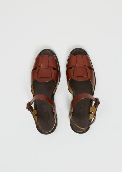 【HEREU】Barana Sandals/追跡可能/全国送料無料 Ancora Sandal — Tan – La Garçonne