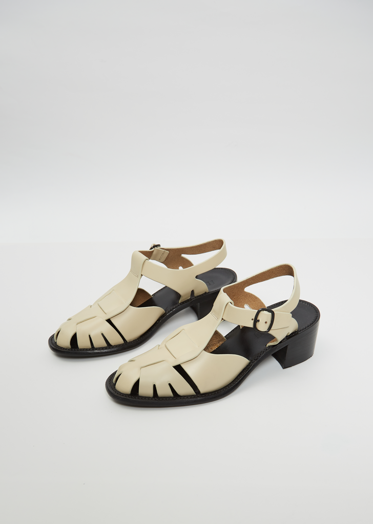 Pesca Heel — Custard
