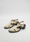 Pesca Heel — Custard