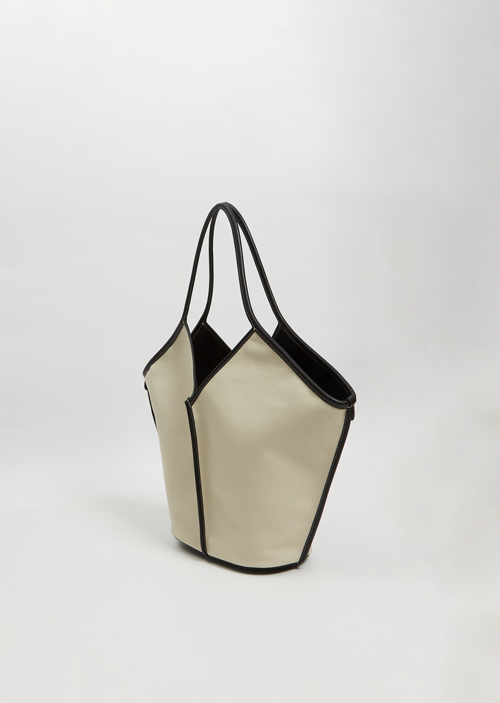Calella Tote — Beige/Black
