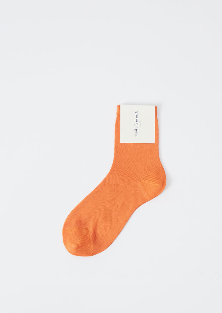 One Ankle Socks — Orange