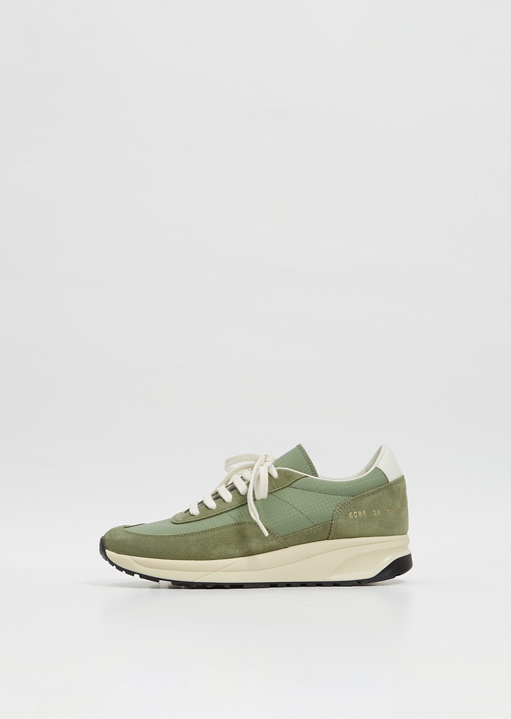Track Sneakers — Green