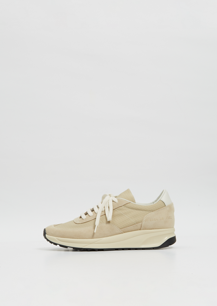 Track Sneakers — Tan