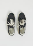 Track Sneakers — Washed Black