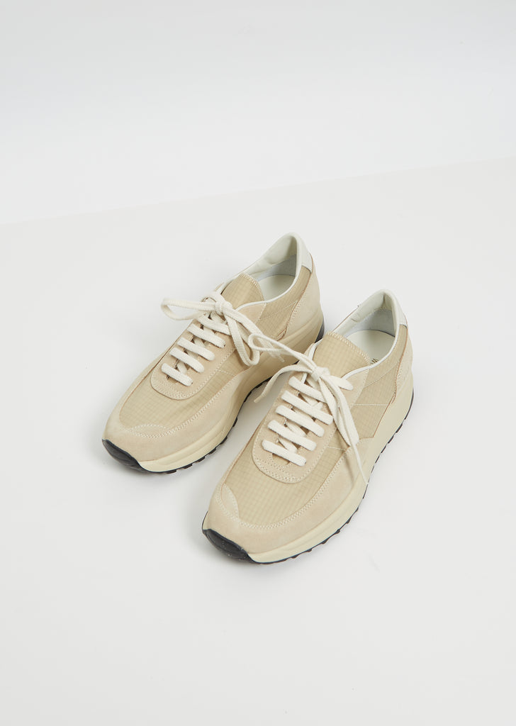 Track Sneakers — Tan