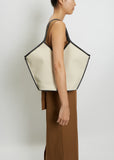 Calella Tote — Beige/Black