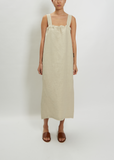 Linen Knot Strap Dress