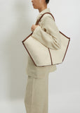 Calella Tote — Beige/Chestnut