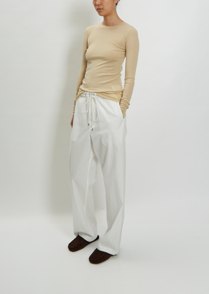 【メーカー再生品】 Sheer Gauge High Giza Rib Garçonne La – Tee トップス