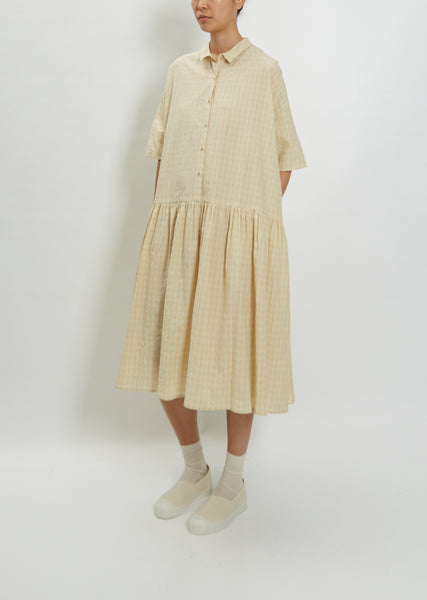 herlipto Cotton-Blend Voile Shirt Dress レディース