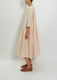 Low Gathered Waist Dress